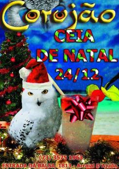 panfleto Ceia de Natal do Corujo