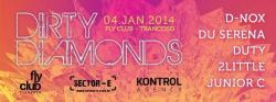 panfleto Dirty Diamonds
