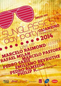 panfleto Sunglasses Day Party