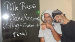 panfleto Pollo Rios & JazzKaracos