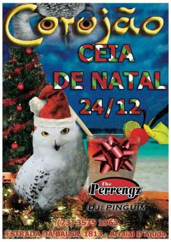 panfleto Ceia de Natal do Corujo