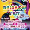 panfleto Rainbow Fest Porto Seguro 2017