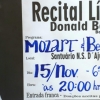 panfleto Recital lrico - Donald Berto