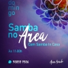 panfleto Feijoada & Pagode - Samba InCasa