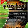 panfleto Grooveland Sunset Party