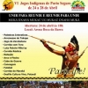 panfleto VI Jogos Indgenas de Porto Seguro