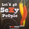 panfleto Let's Go Sexy People
