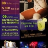 panfleto Electron com os Dj's residentes