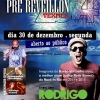 panfleto Pre-Reveillon Milloca com Rodrigo SANTOS