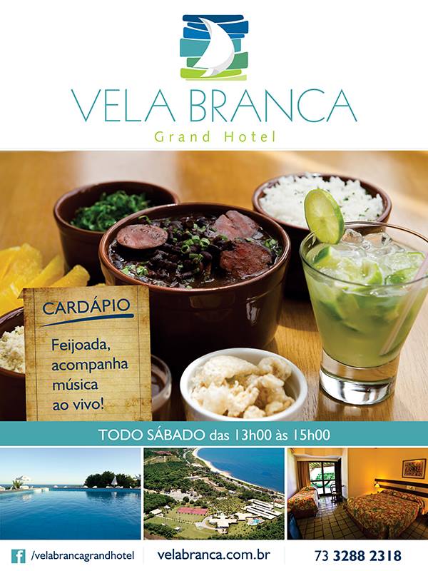 Cartaz  - Hotel Vela Branca - Rua Dr Antnio Ricaldi, 177 - Cidade Histrica, Sábado 25 de Abril de 2015