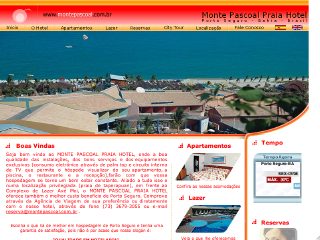 panfleto Monte Pascoal Praia Hotel